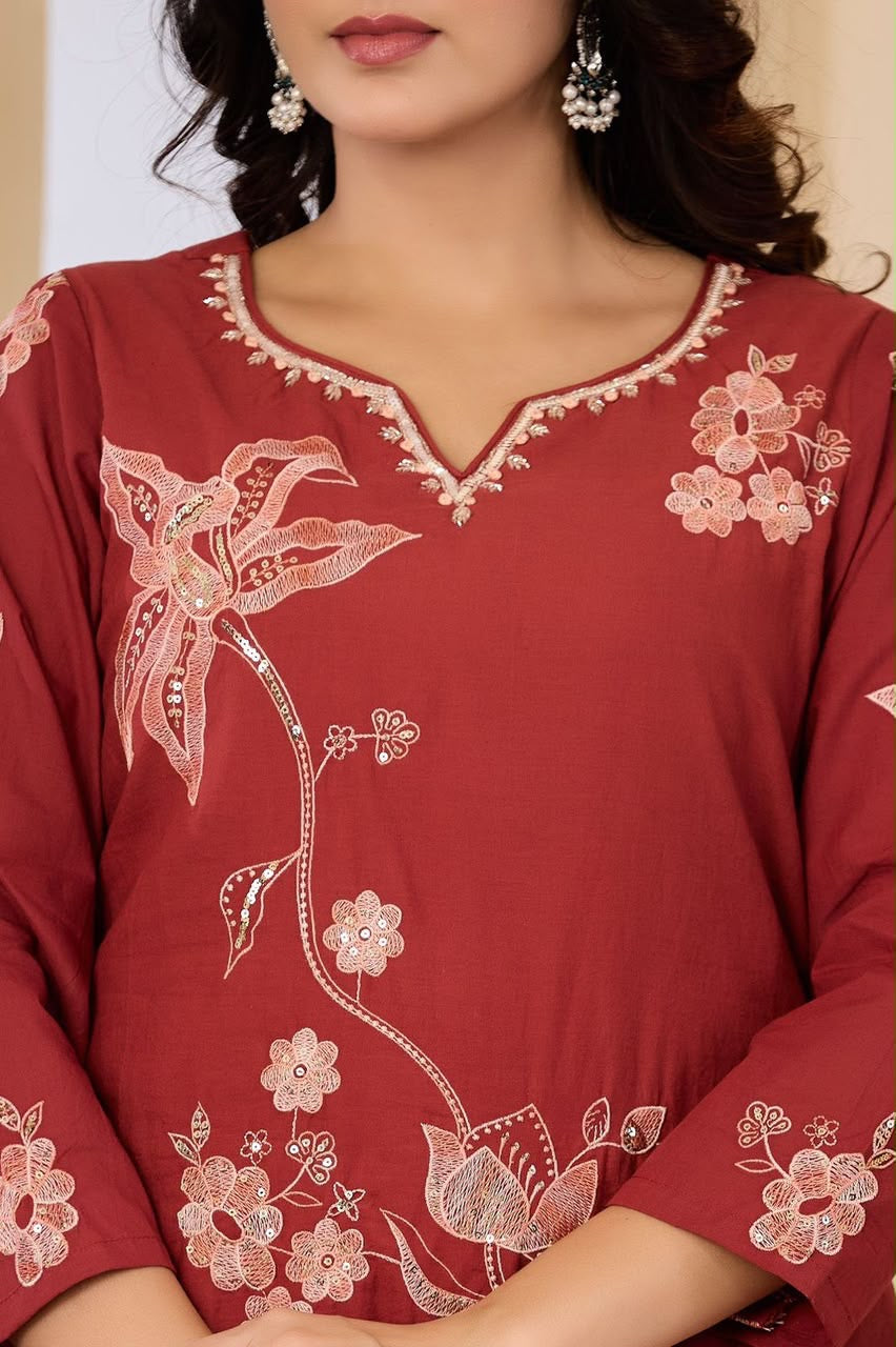 Cotton 3 pcs suit