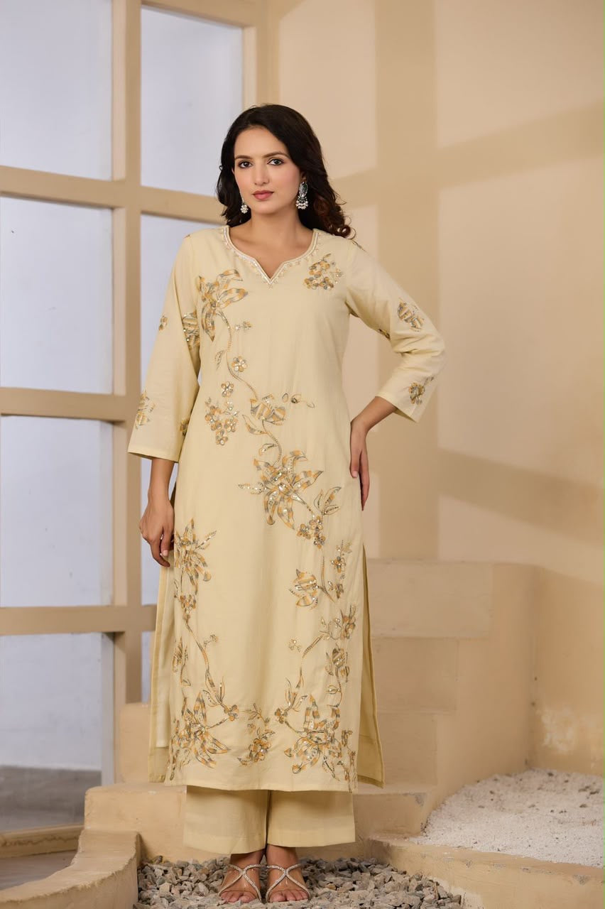 Cotton 3 pcs suit