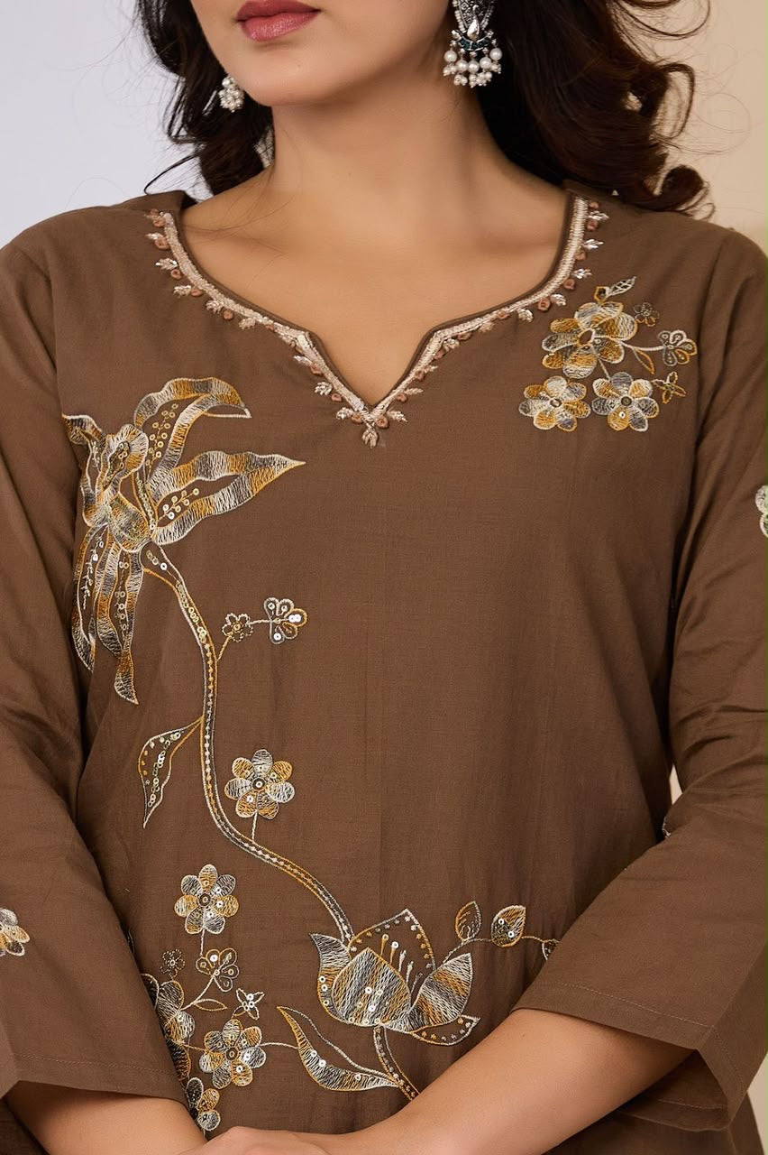 Cotton 3 pcs suit